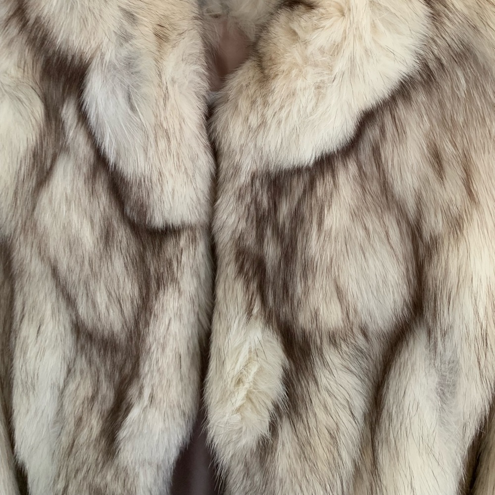SAGA FOX FUR COAT